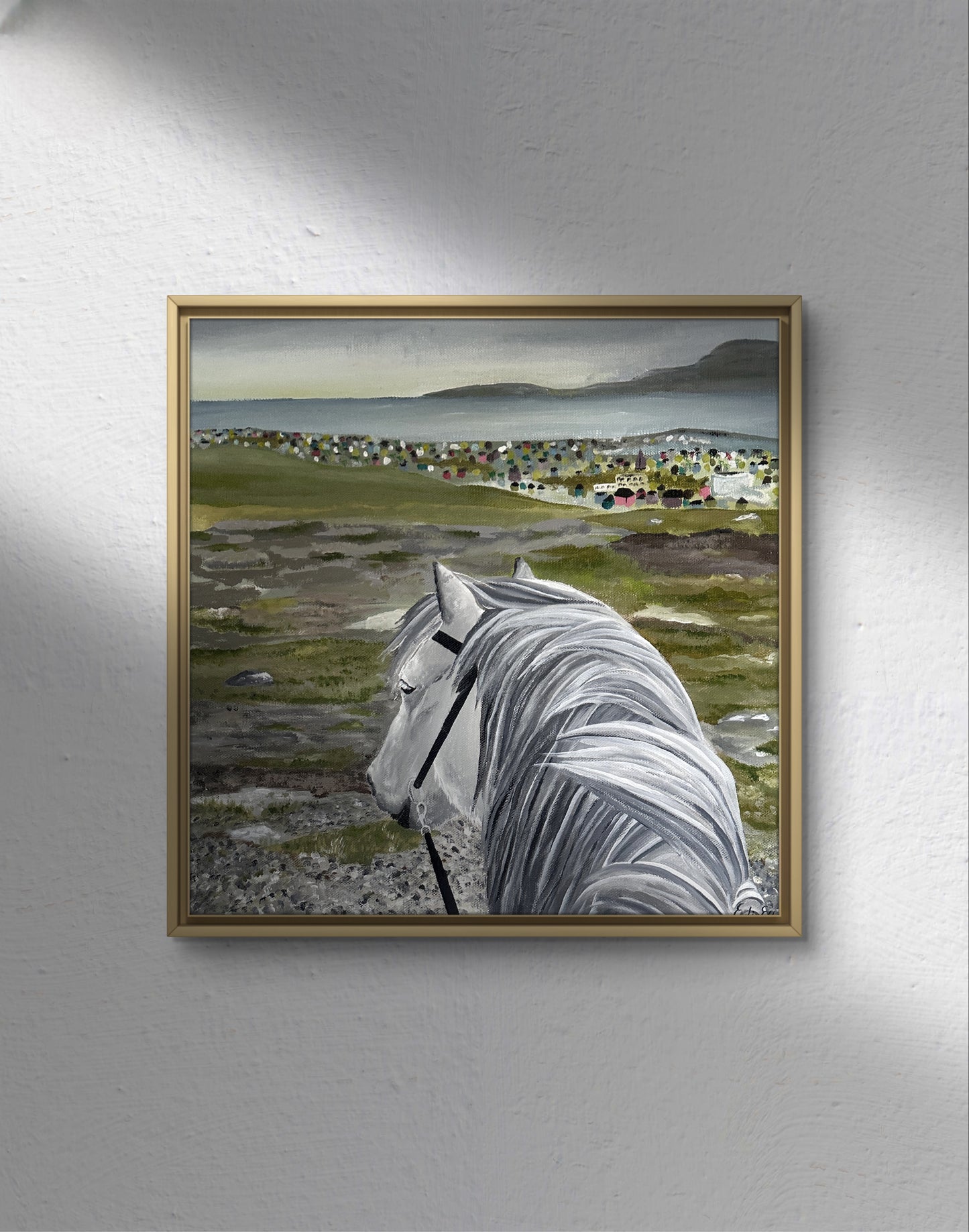 40x40 | Rossagøtan á rossabakið