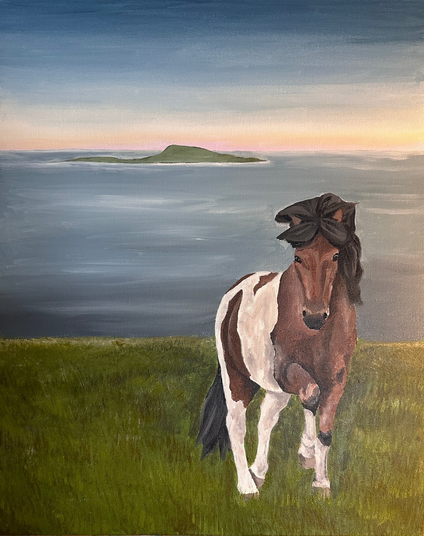 Yviri við strond | 40x50