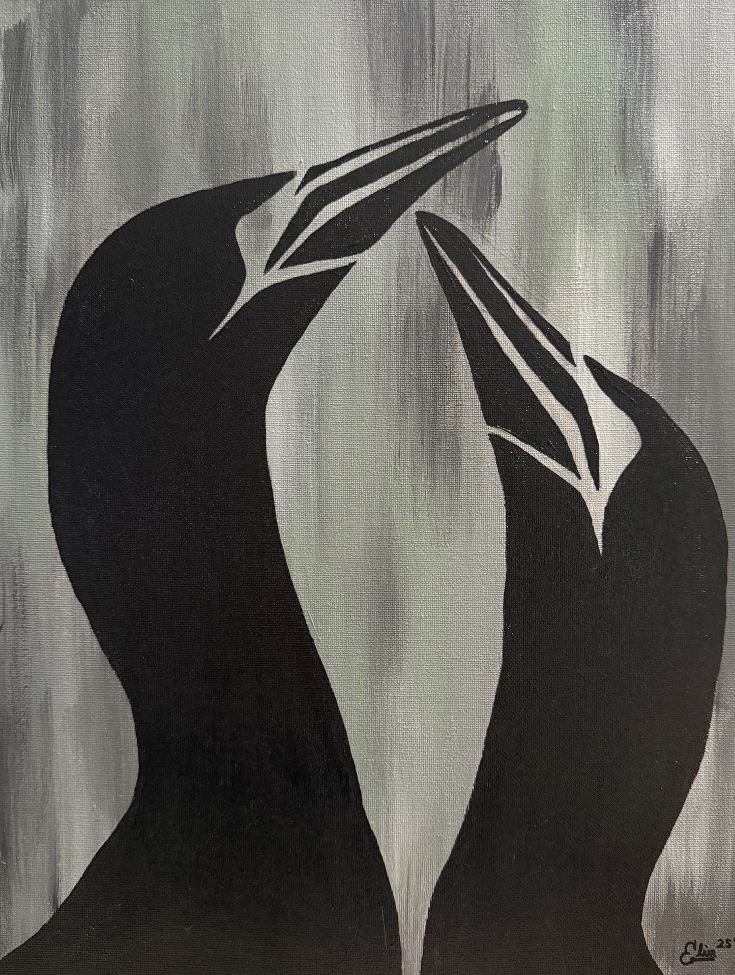 30x40 | Súla (grønt)