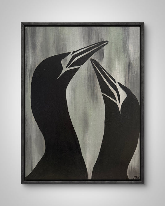 30x40 | Súla (grønt)