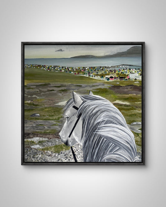 40x40 | Rossagøtan á rossabakið