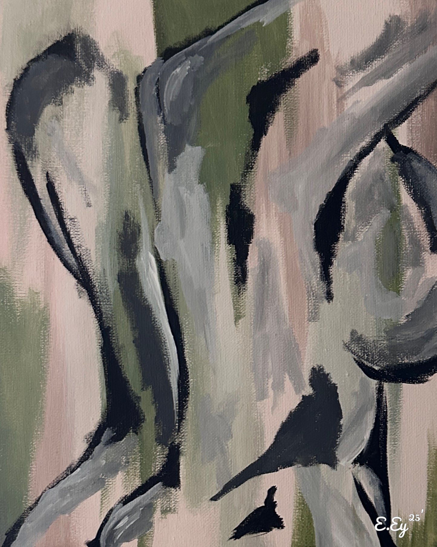 24x30 | Abstrakt Kvinna