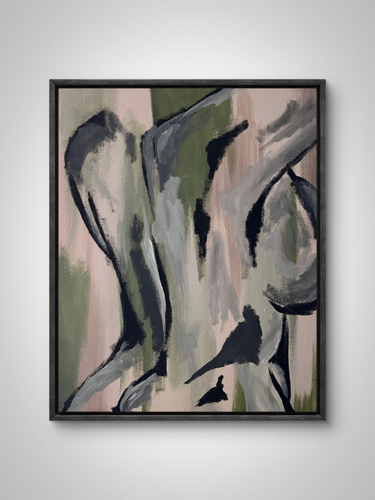 24x30 | Abstrakt Kvinna