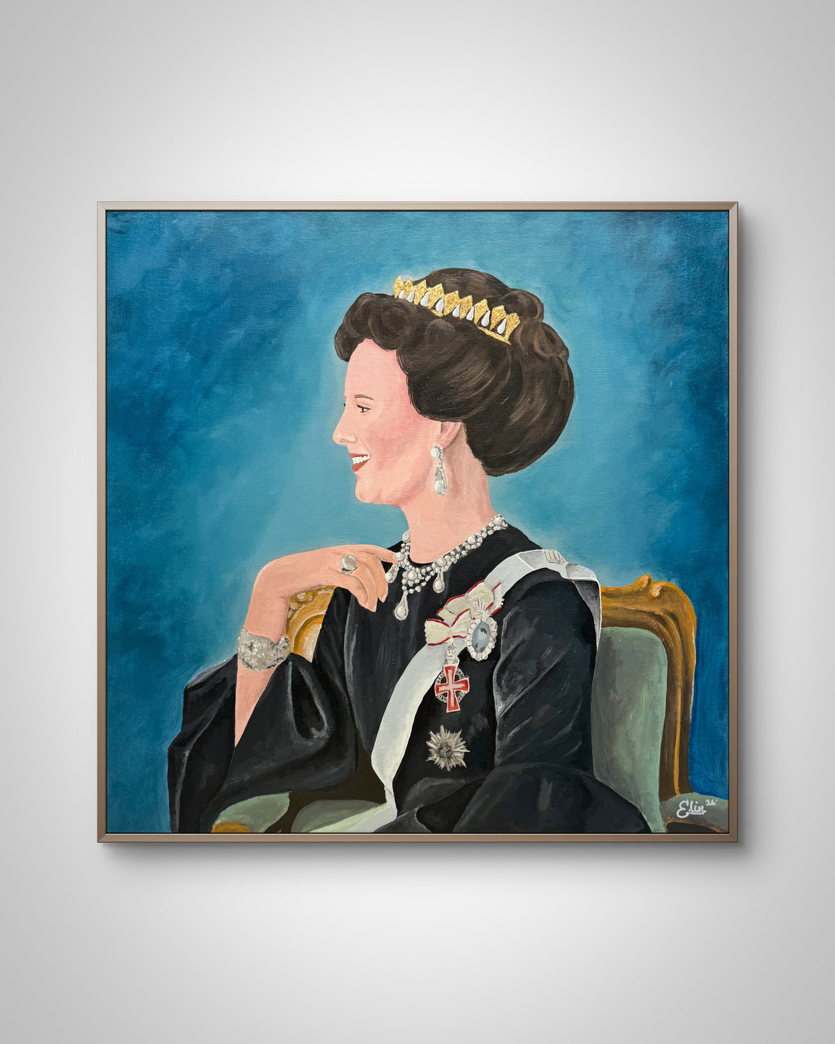 50x50 | Hennara hátign
