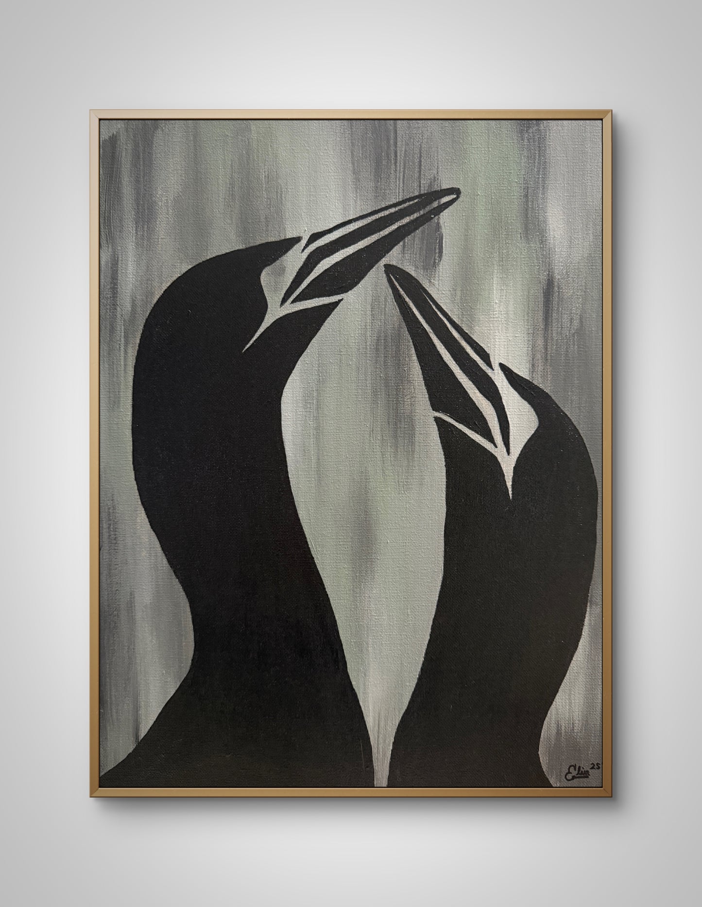 30x40 | Súla (grønt)