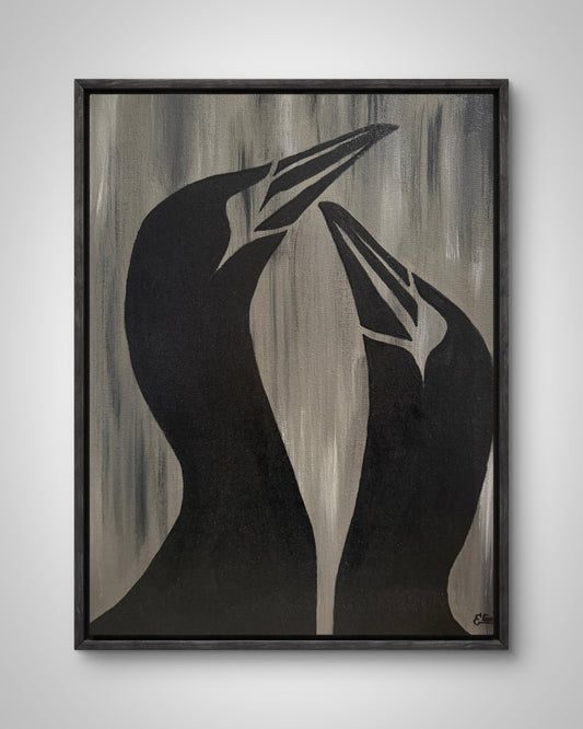 30x40 | Súla (brúnt)