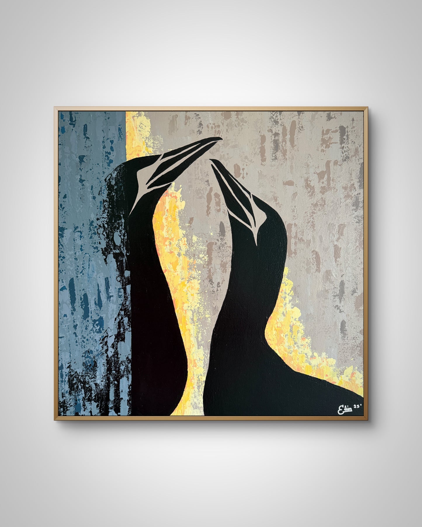 50x50 | Abstrakt Súlur 2