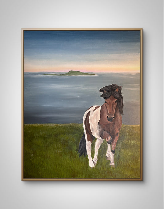 Yviri við strond | 40x50
