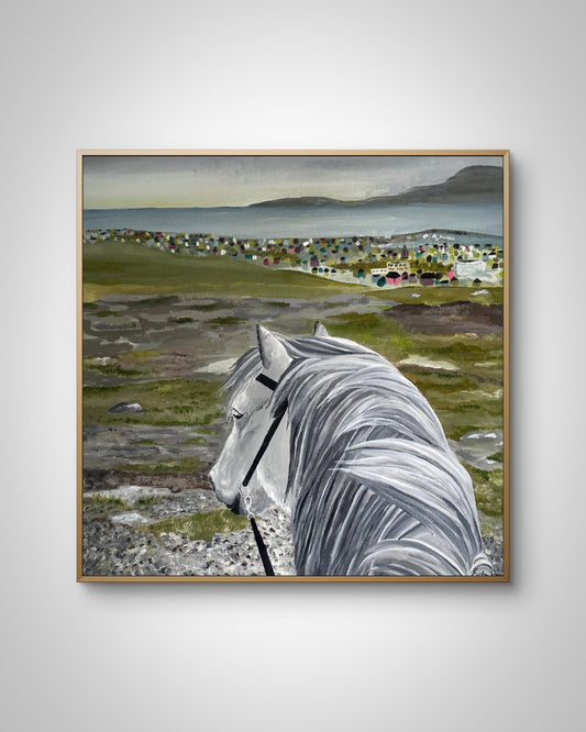 40x40 | Rossagøtan á rossabakið